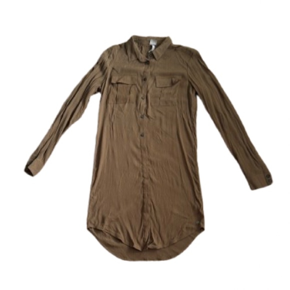 535‎ BENCH NWT Women’s Lightweight Long Sleeve Shirt Dress - Size: Small